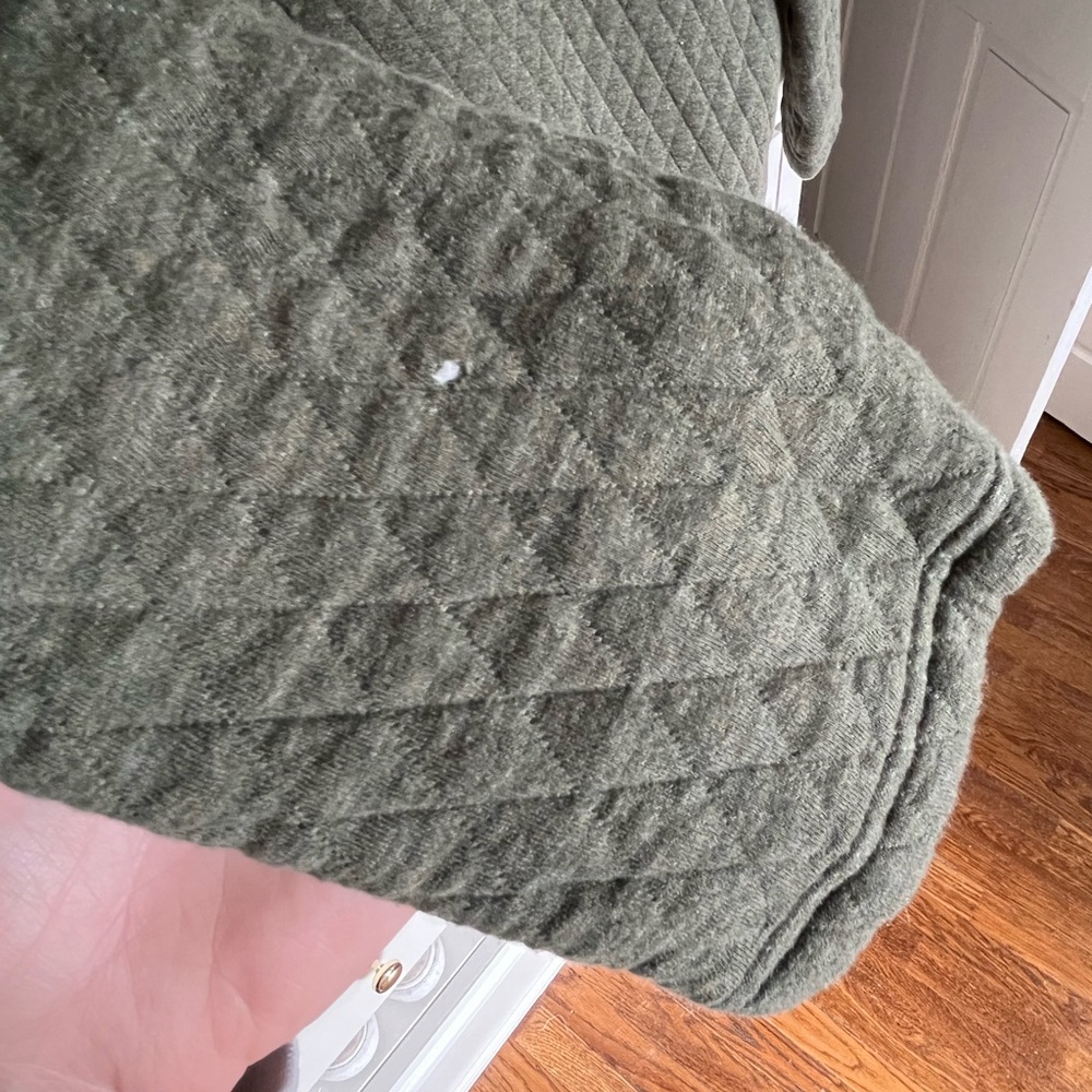 Pendleton Green Quarter Zip Pullover - image 3